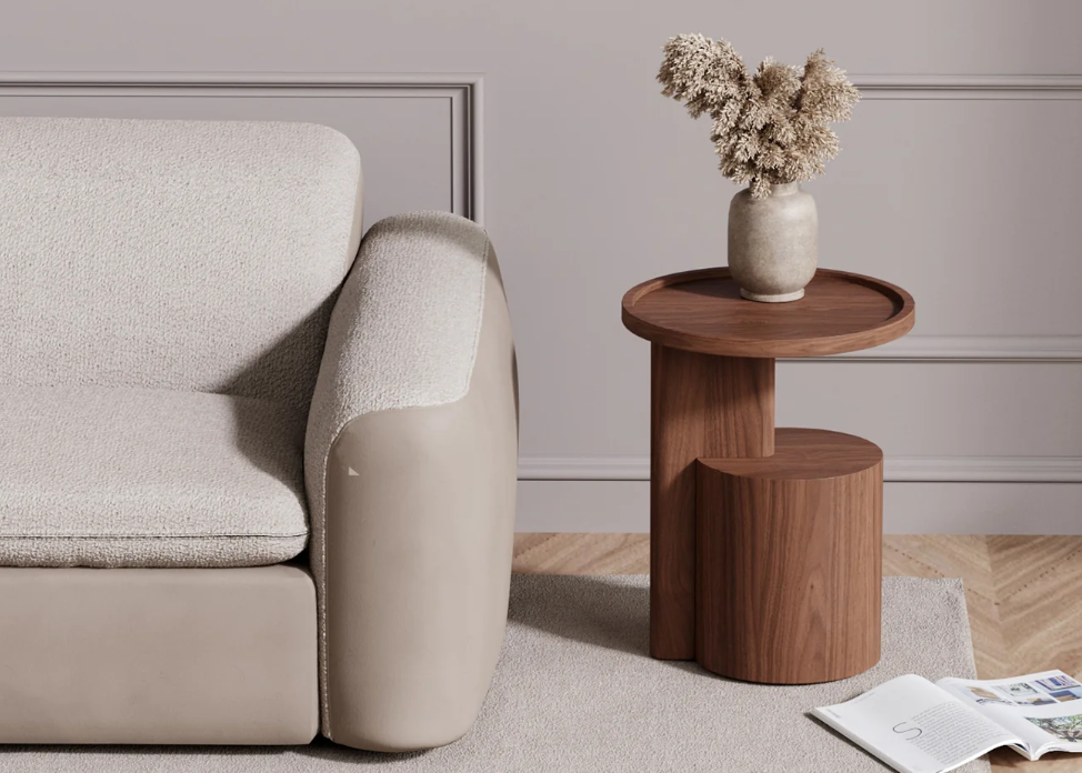 How Should You Style an Oscar Side Table in a Living Room